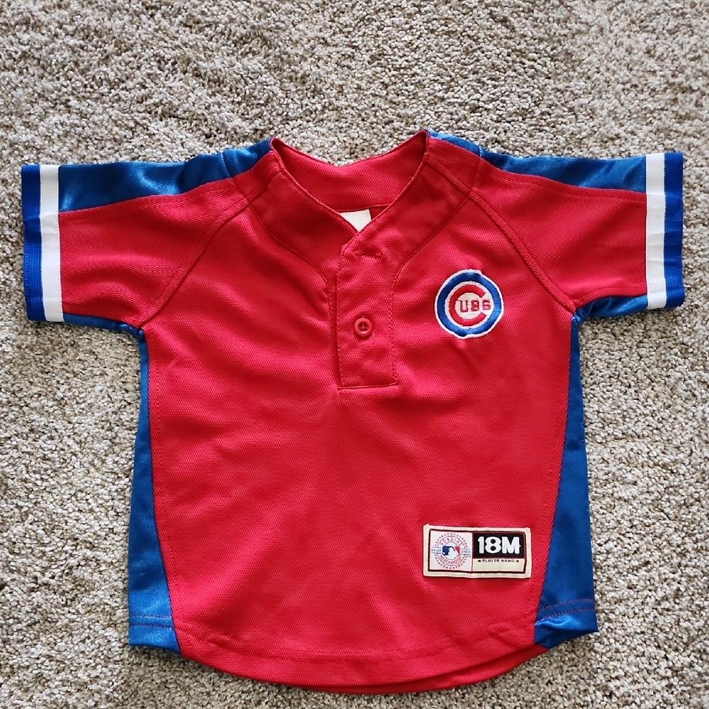 Kids 18 Month Red and Blue Cubs Shirt